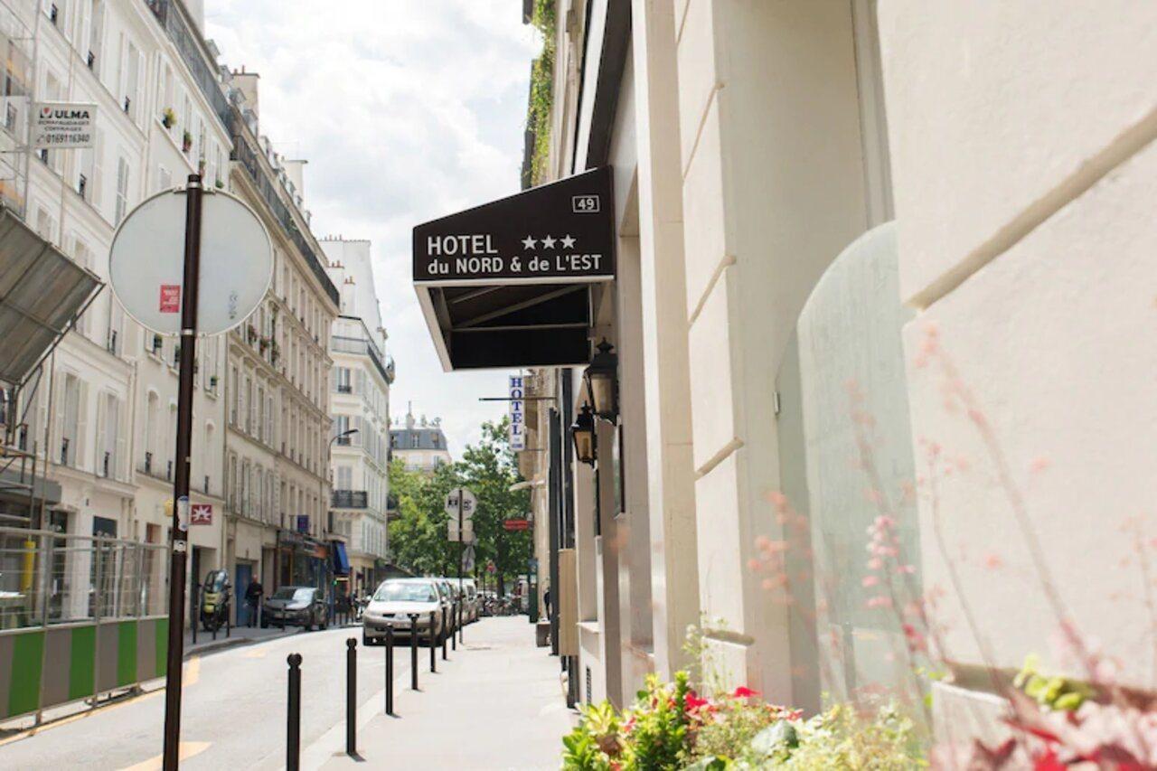 Hotel Du Nord Et De L'Est Paris Exterior foto