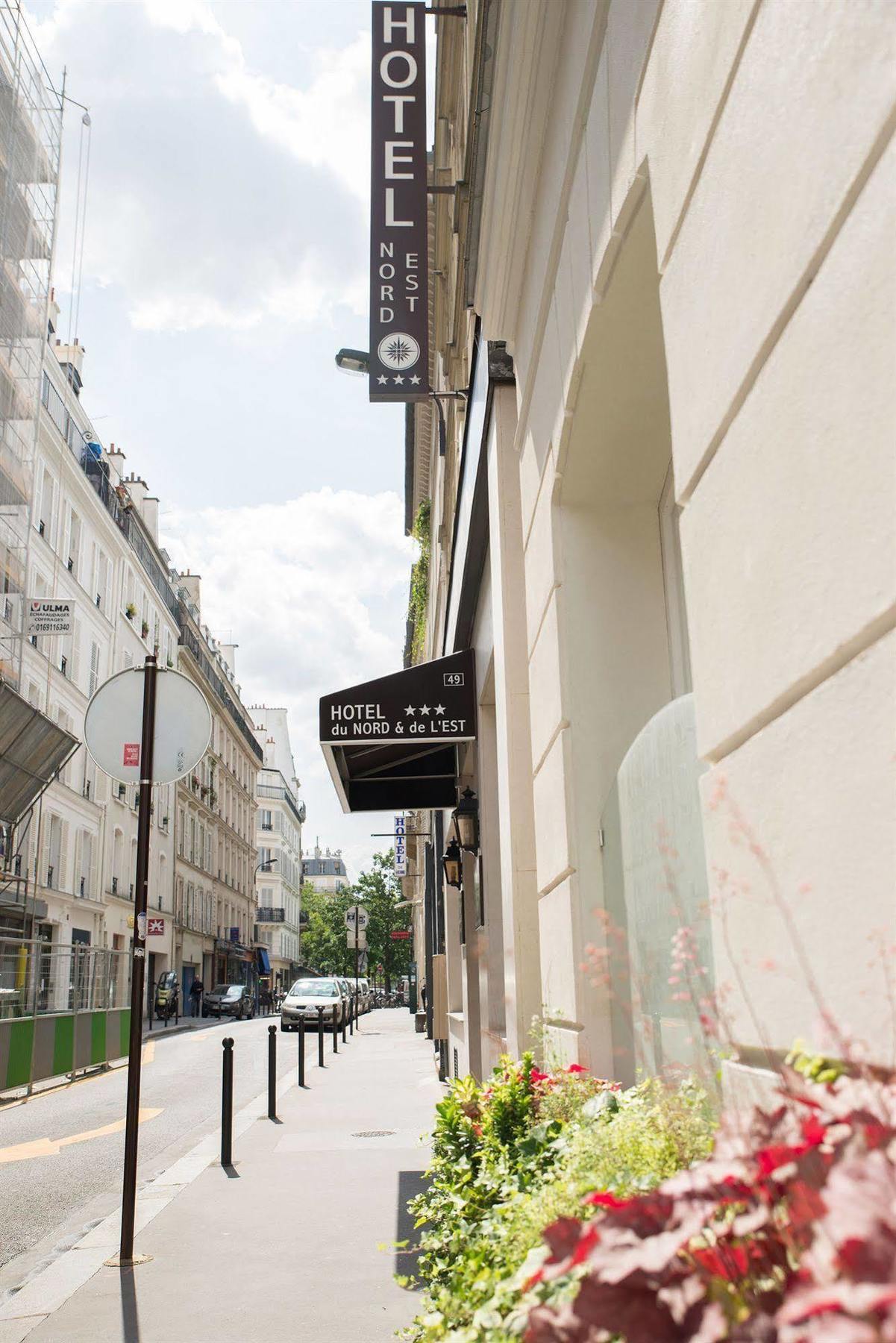 Hotel Du Nord Et De L'Est Paris Exterior foto